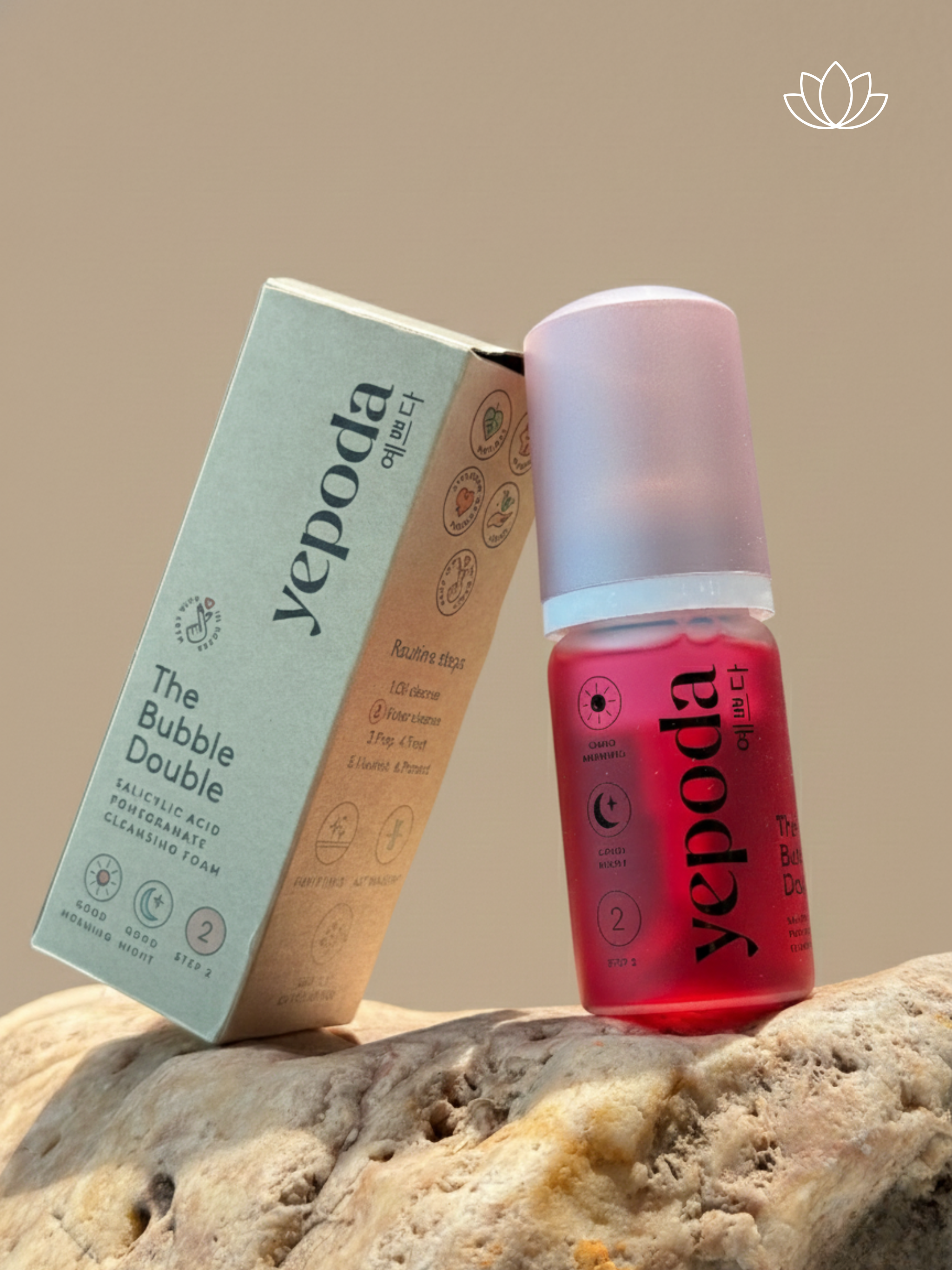 Velvet Deluxe AR – YEPODA Espuma Facial Limpiadora "The Bubble Double" 35ML